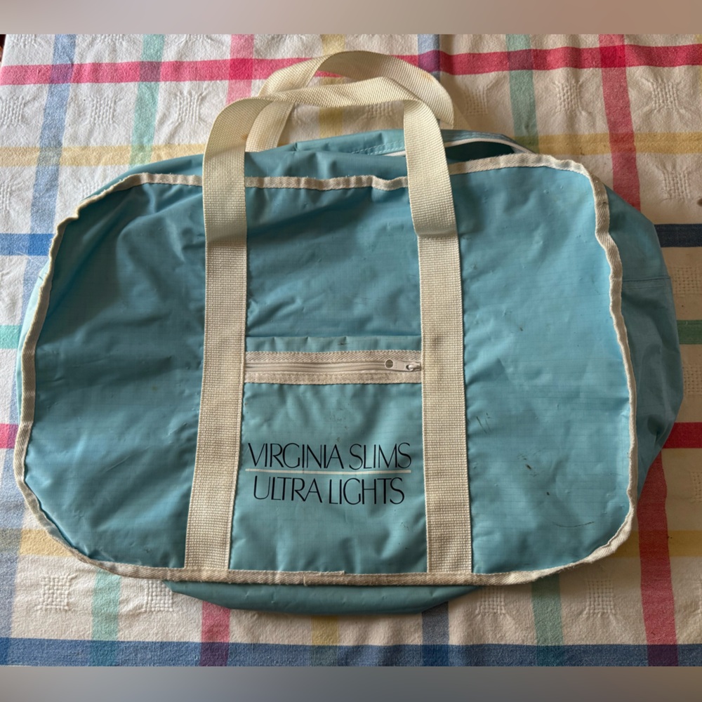Blue Travel Bag